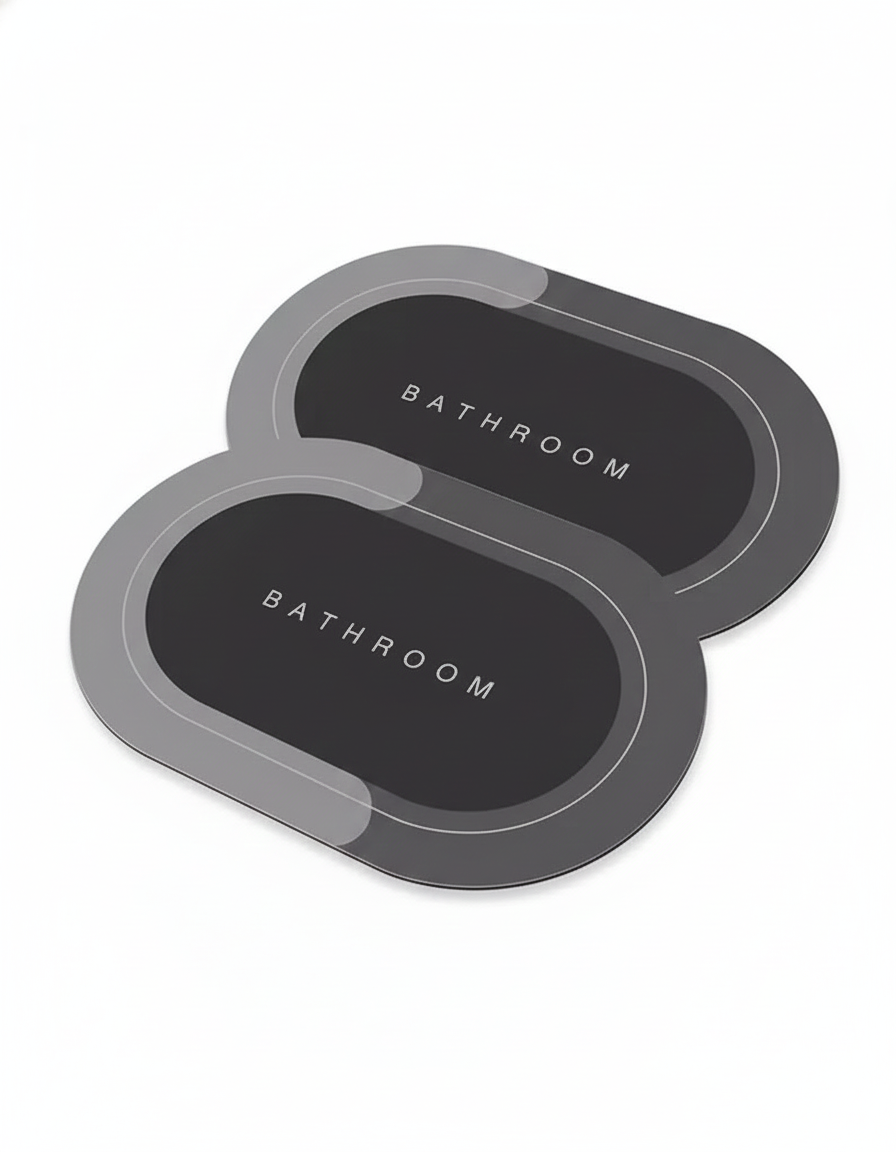 Bathroom Door Mat 2Pcs